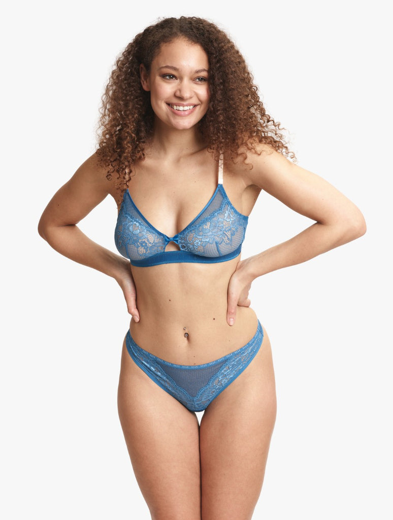 ELLE Seamless Rib Bralette & Shorts Set by ELLE Intimates Online, THE  ICONIC