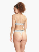 ELLE Headline Seamless Thong - Grey Marl Headline