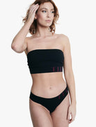 ELLE Seamless & Lace Bikini - Black Beauty Seamless & Lace