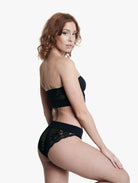 ELLE Seamless & Lace Bikini - Black Beauty Seamless & Lace